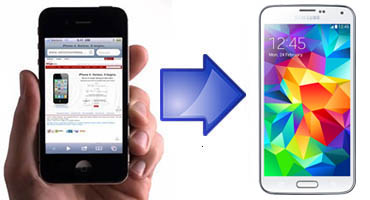 transférer de données d’un iPhone à un Samsung Galaxy S5