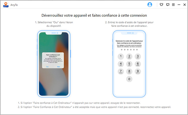 connectez votre iPhone àl 'ordinateur à l'aide