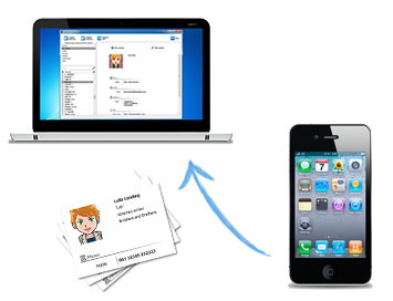 transfert de contacts iPhone vers un PC