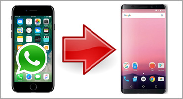 transférer messages WhatsApp depuis l'iPhone vers Samsung Galaxy S8